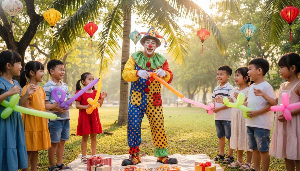 Thuê Chú Hề Thổi Bóng Tại Bình Thạnh. Ảnh 1